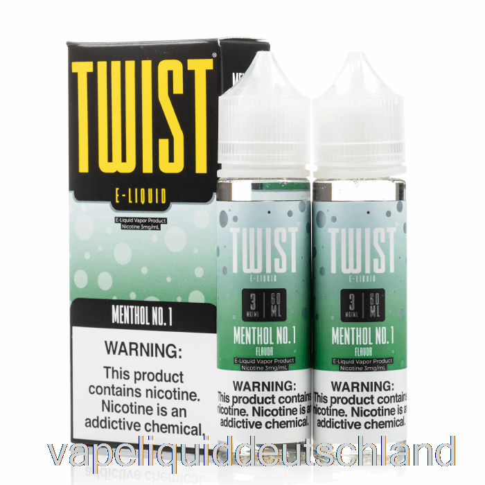 Menthol Nr. 1 – Twist E-Liquid – 120 Ml 3 Mg Vape Deutschland